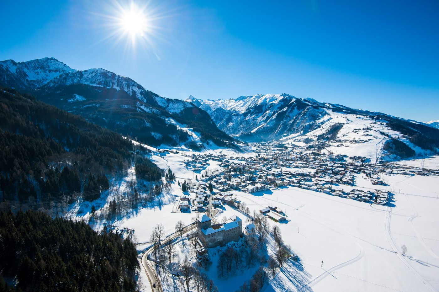 Image of the castle in Kaprun
