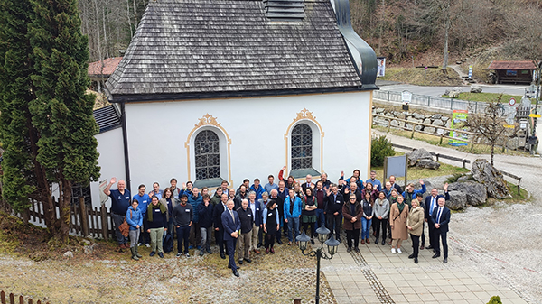 Group foto of the participants at the 6th Symposium in Grainau/Germany (Bavaria)